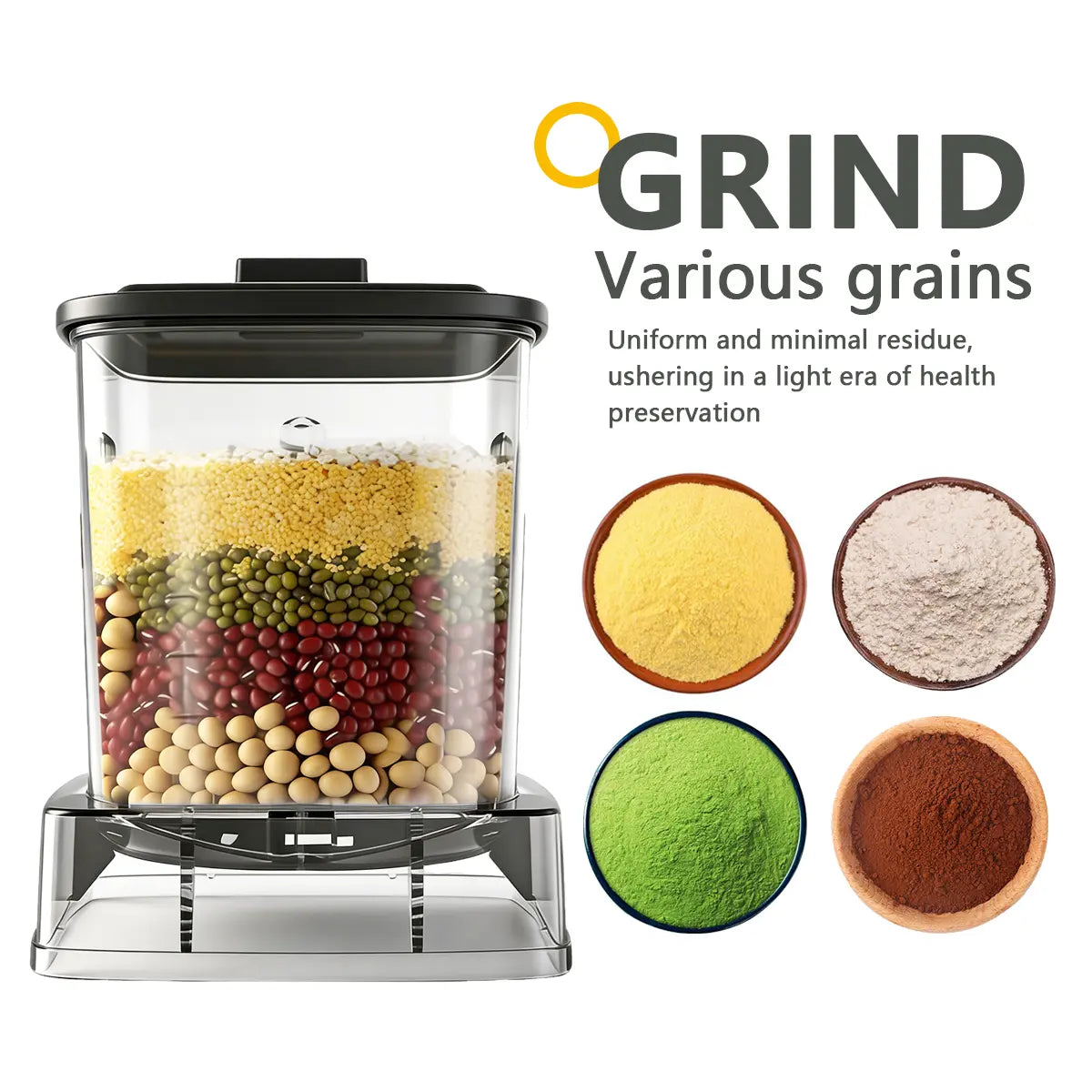 2-In-1 Countertop Jug Blender, 200W, 68 Oz Multi-Purpose Kitchen Appliance for Crushing Ice, Making Shakes and Frozen Drinks Juice Blender Cup